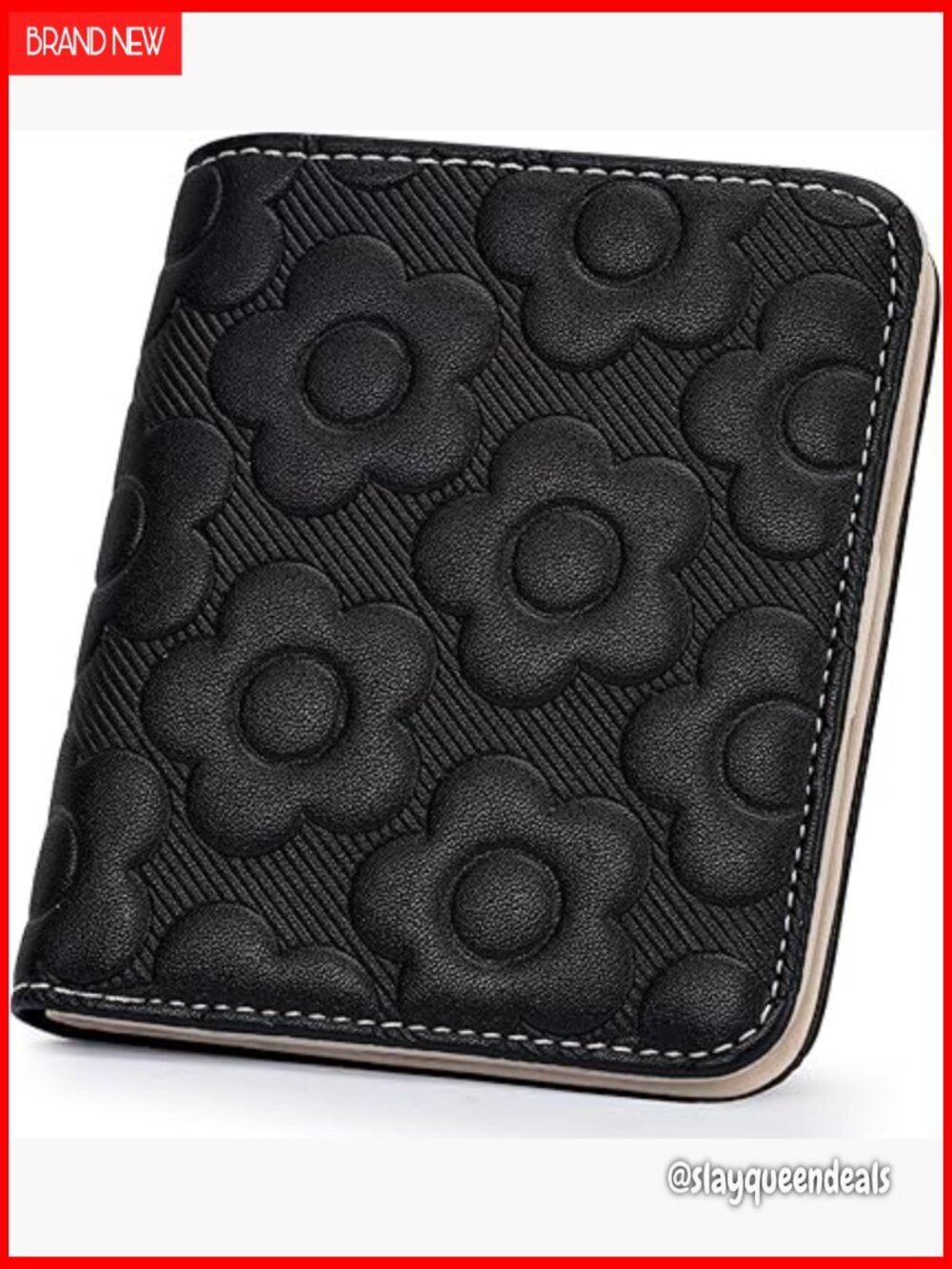 Slim RFID Bifold Wallet with ID Window and Zipper Coin Pocket